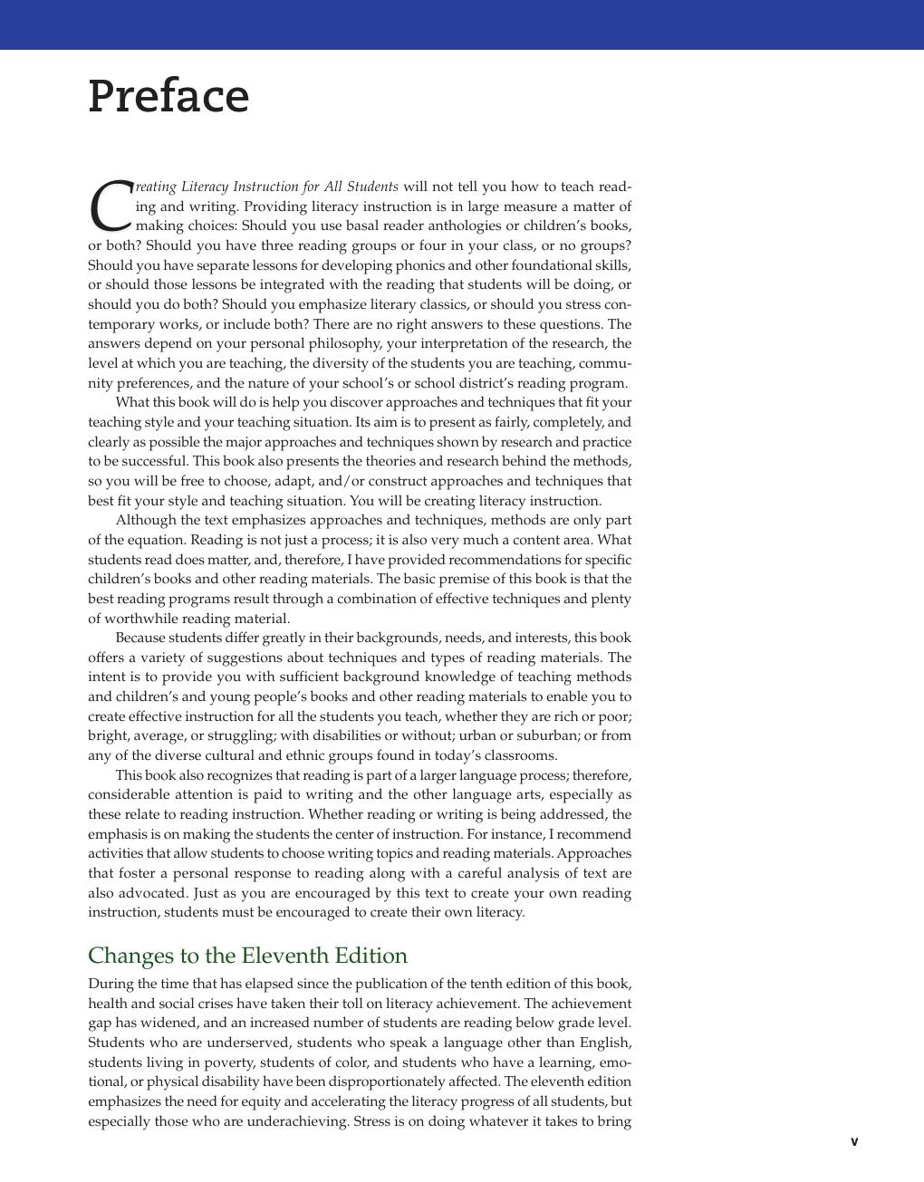 Preview page 6 of Creating Literacy Instruction for All Students 11th Edition By Thomas Gunning