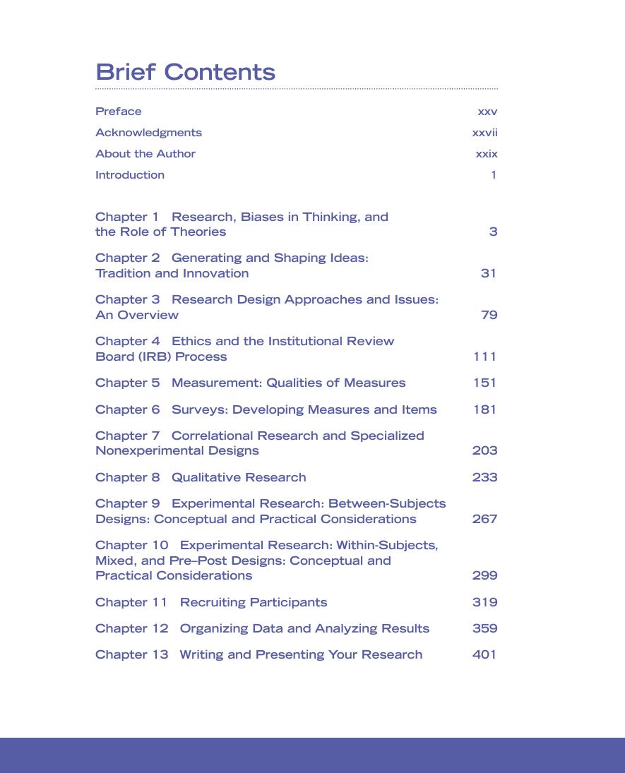 Preview page 6 of The Research Experience Planning Conducting and Reporting Research 2nd Edition By Ann Sloan Devlin eBook PDF