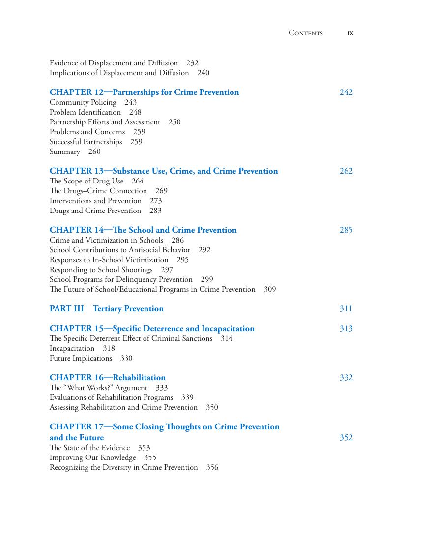 Preview page 10 of Crime Prevention Approaches, Practices, and Evaluations 10th Edition By Steven Lab
