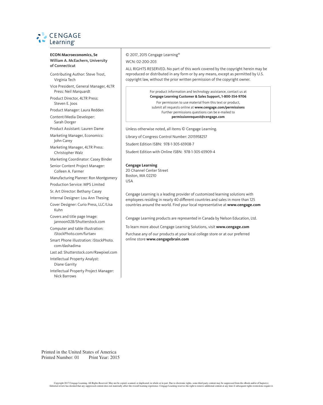 Preview page 5 of ECON MACRO Principles of MacroEconomics 5th Edition By William McEachern