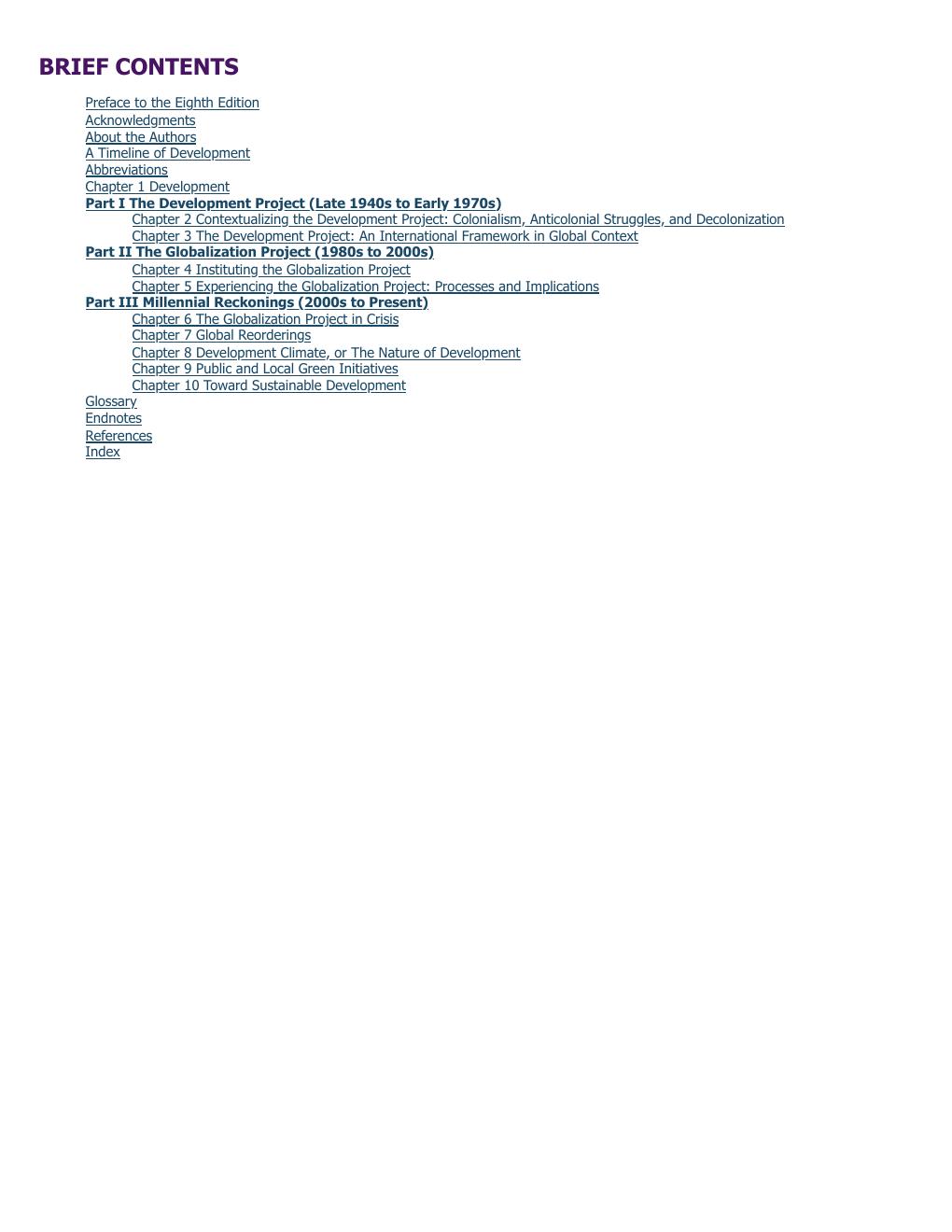 Preview page 8 of EPUB Development and Social Change A Global Perspective 8th Edition By Philip D. McMichael , Heloise Weber