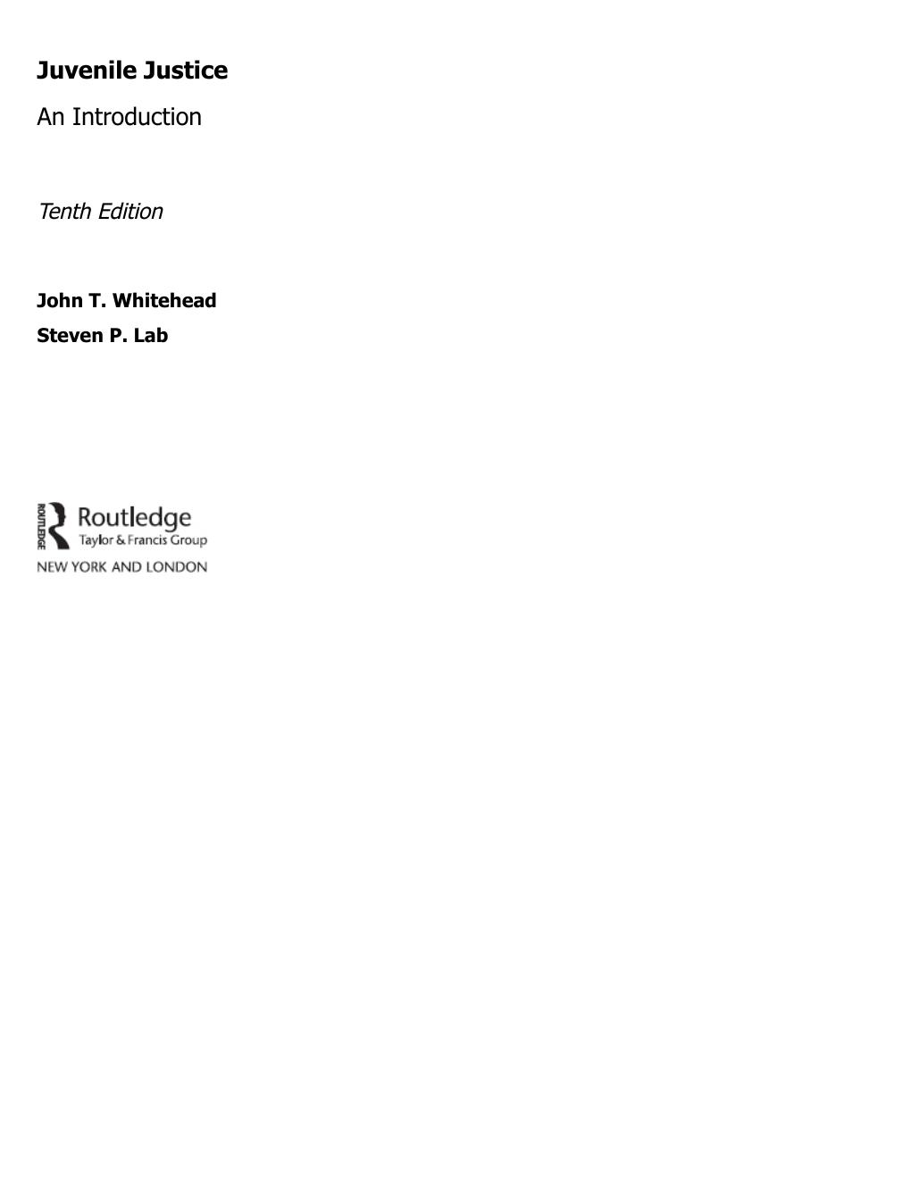 Preview page 4 of EPUB Juvenile Justice An Introduction 10th Edition John Whitehead, Steven Lab