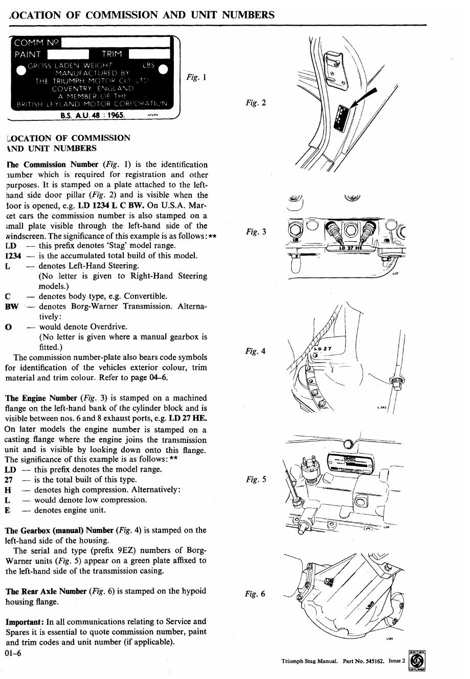 Preview page 6 of TRIUMPH STAG FACTORY WORKSHOP MANUAL