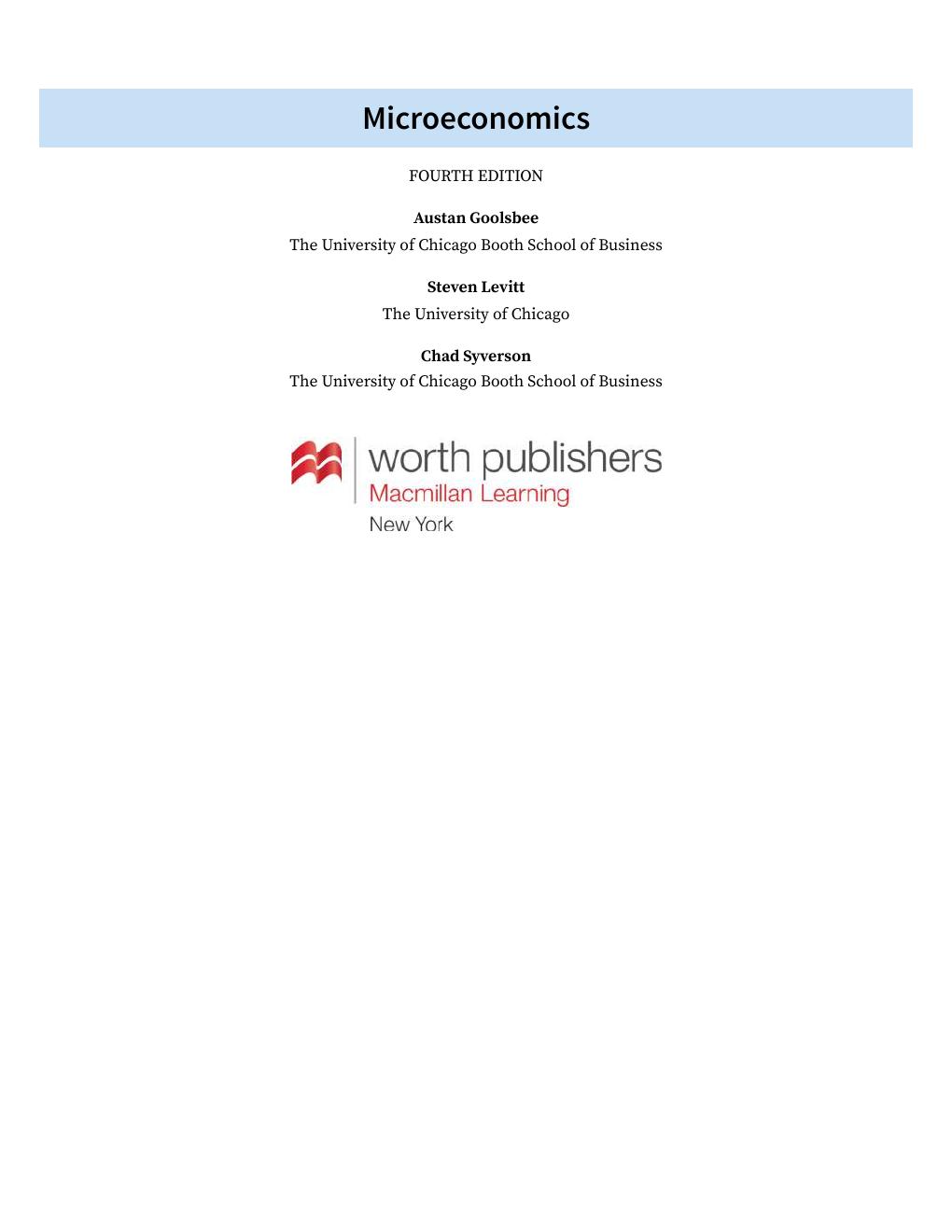 Preview page 6 of EPUB Microeconomics 4th Edition By AUSTAN GOOLSBEE