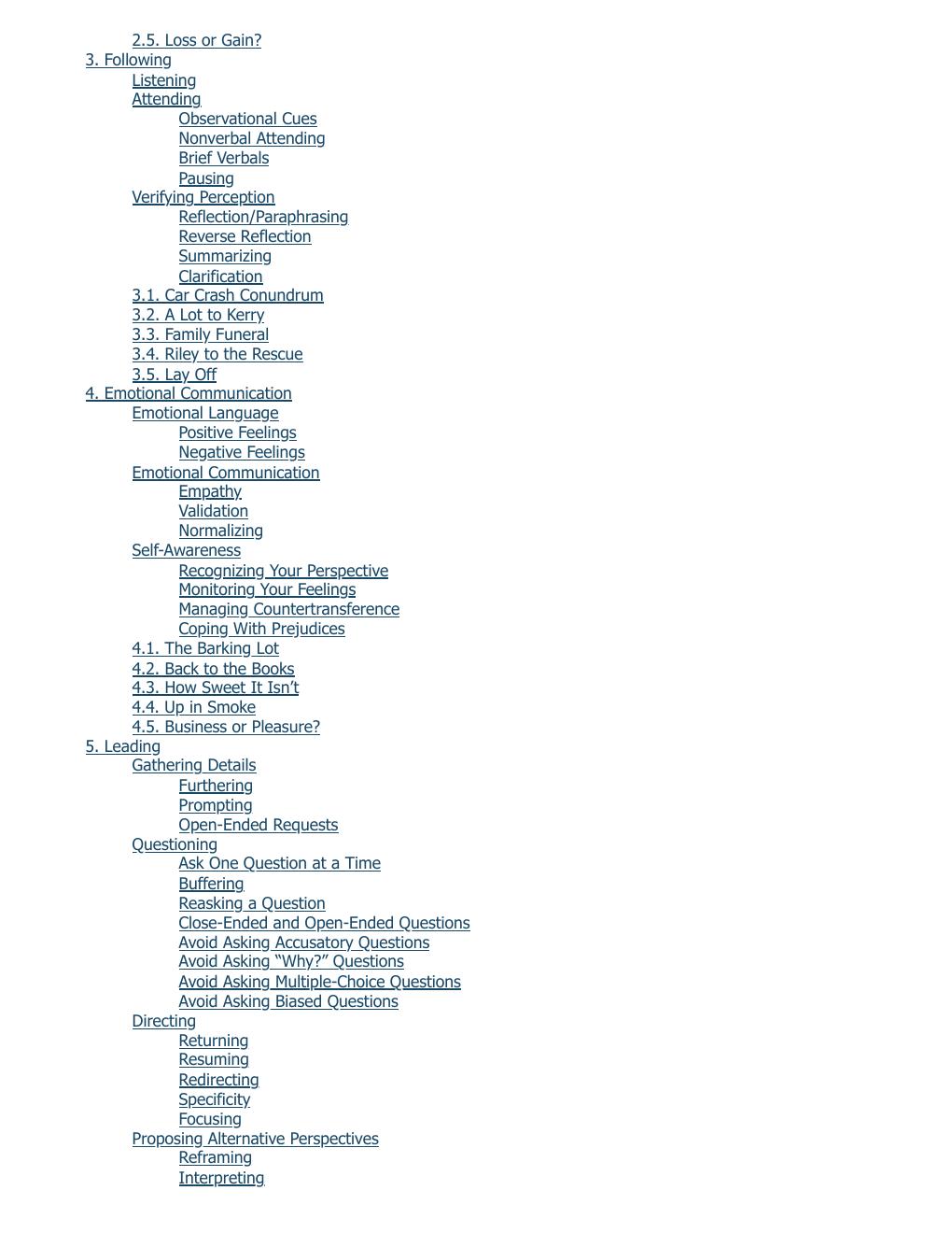Preview page 10 of EPUB Therapeutic Communication Developing Professional Skills 2nd Edition By Herschel Knapp