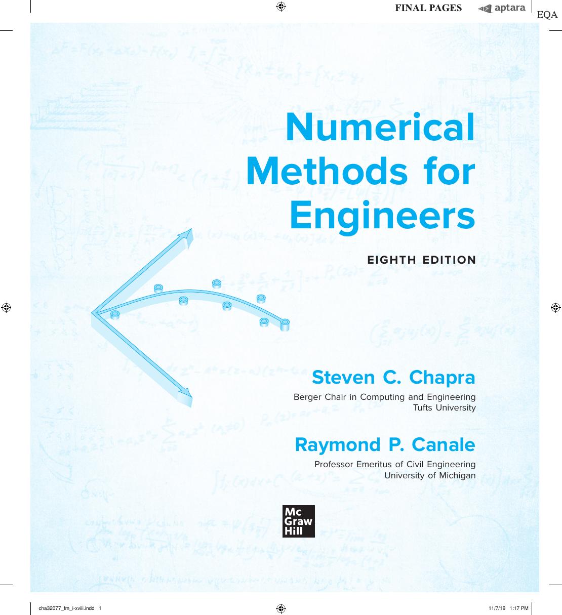 Preview page 2 of Numerical Methods for Engineers 8th Edition By Steven C Chapra; Raymond P Canale