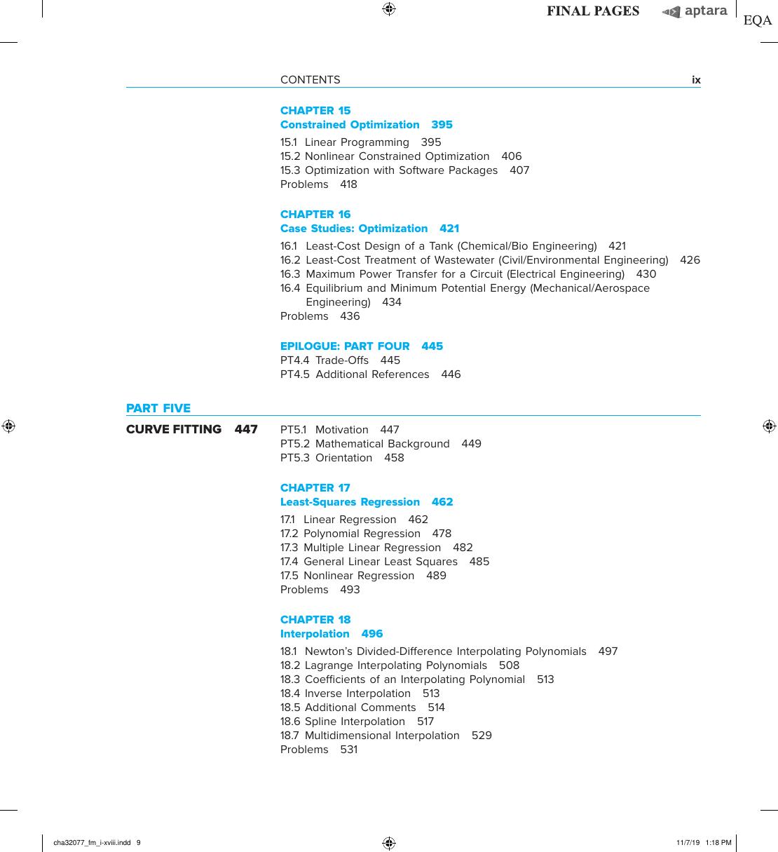 Preview page 10 of Numerical Methods for Engineers 8th Edition By Steven C Chapra; Raymond P Canale