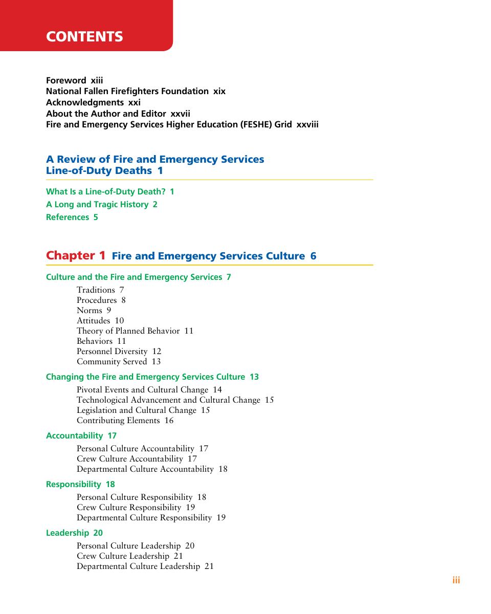 Preview page 4 of Fire and Emergency Services Safety & Survival 2nd Edition By Travis Ford