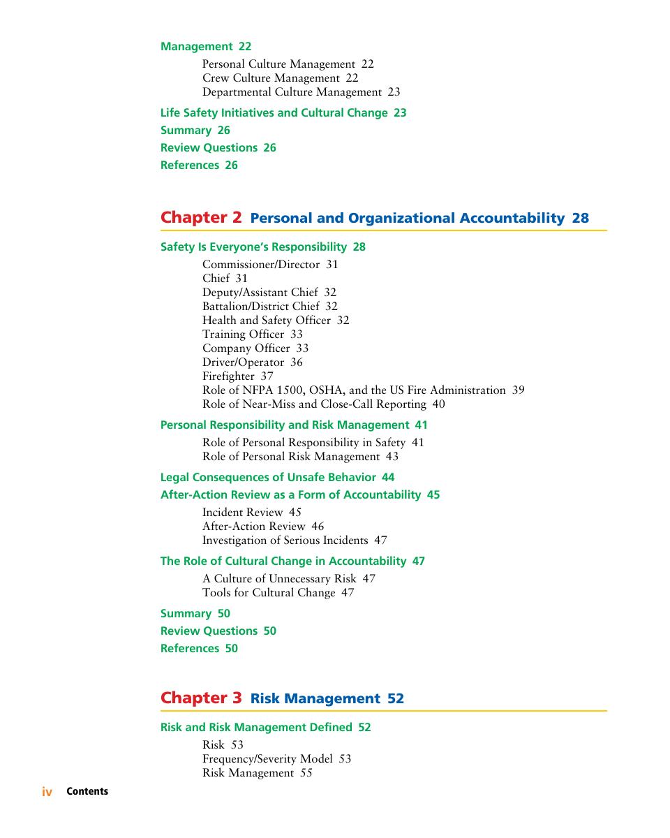 Preview page 5 of Fire and Emergency Services Safety & Survival 2nd Edition By Travis Ford