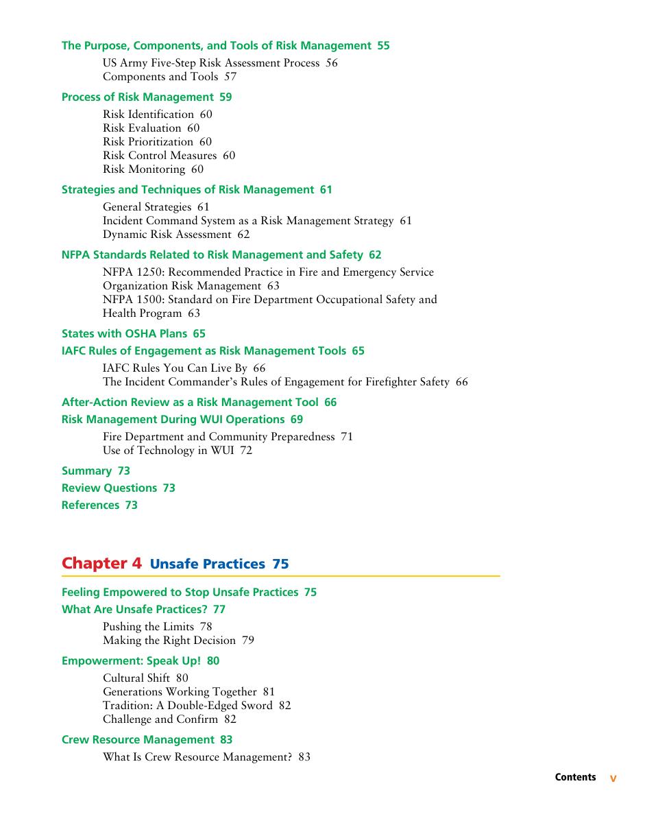 Preview page 6 of Fire and Emergency Services Safety & Survival 2nd Edition By Travis Ford