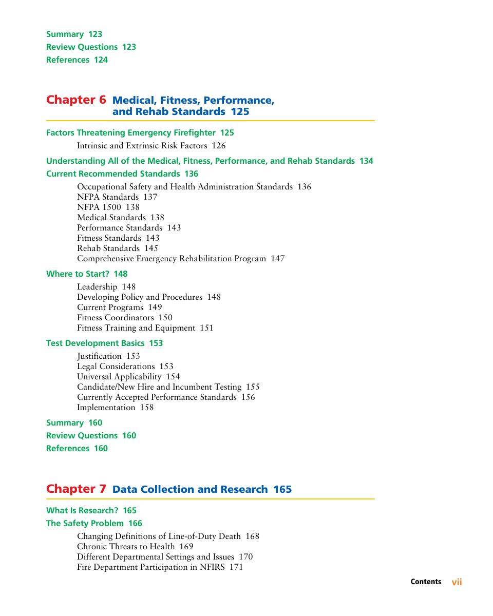 Preview page 8 of Fire and Emergency Services Safety & Survival 2nd Edition By Travis Ford
