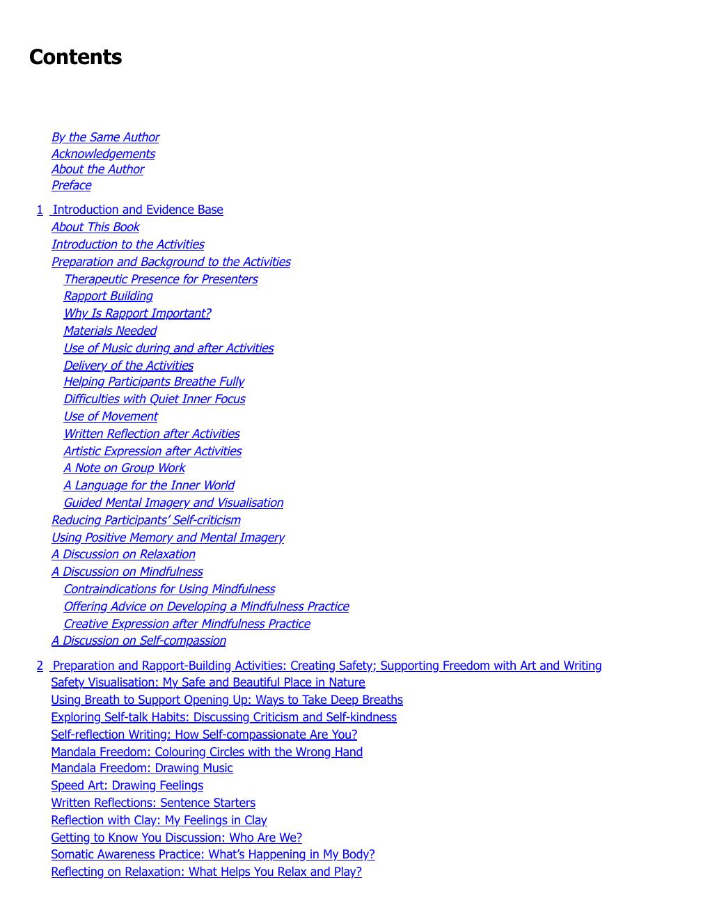 Preview page 7 of Mindfulness and Relaxation Activities for All Ages 1st Edition By Mark Pearson