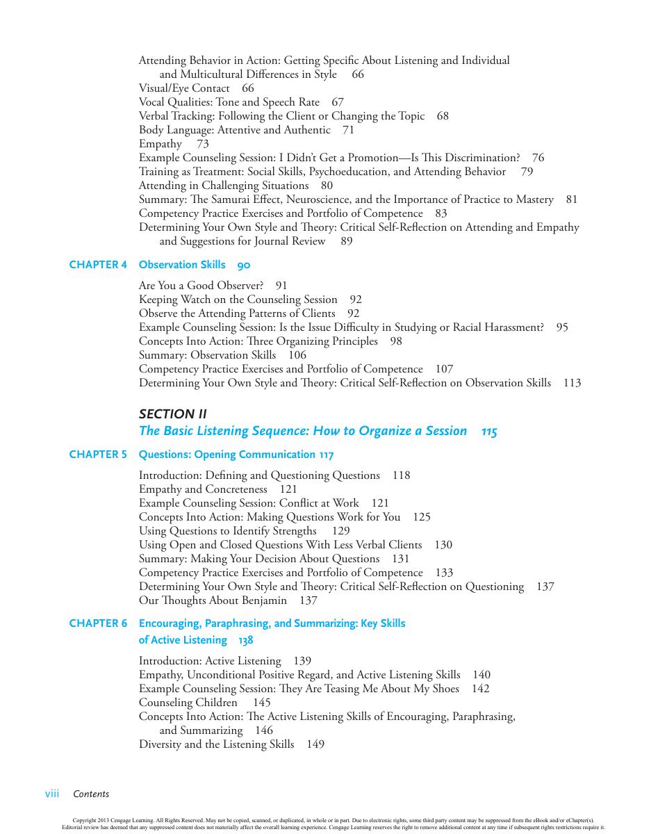 Preview page 10 of Intentional Interviewing and Counseling Facilitating Client Development in a Multicultural Society 8th Edition By Allen