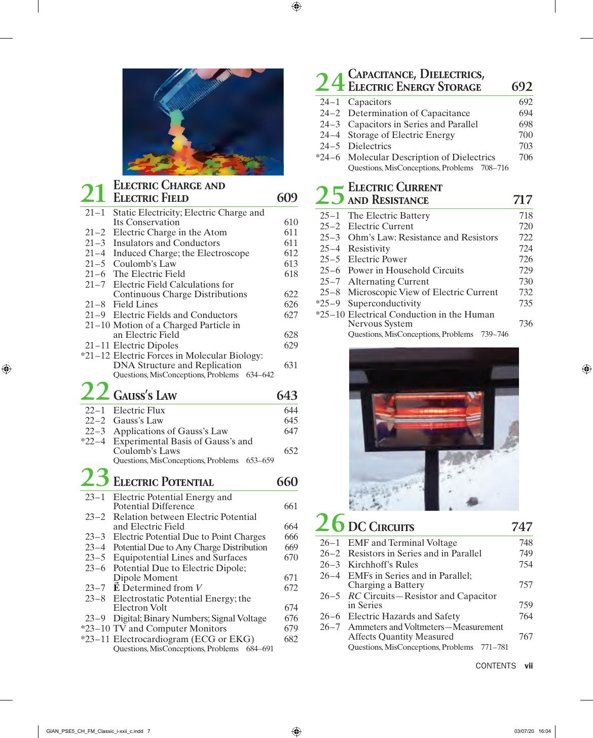 Preview page 8 of Physics for Scientists & Engineers 5th Edition By Douglas Giancoli