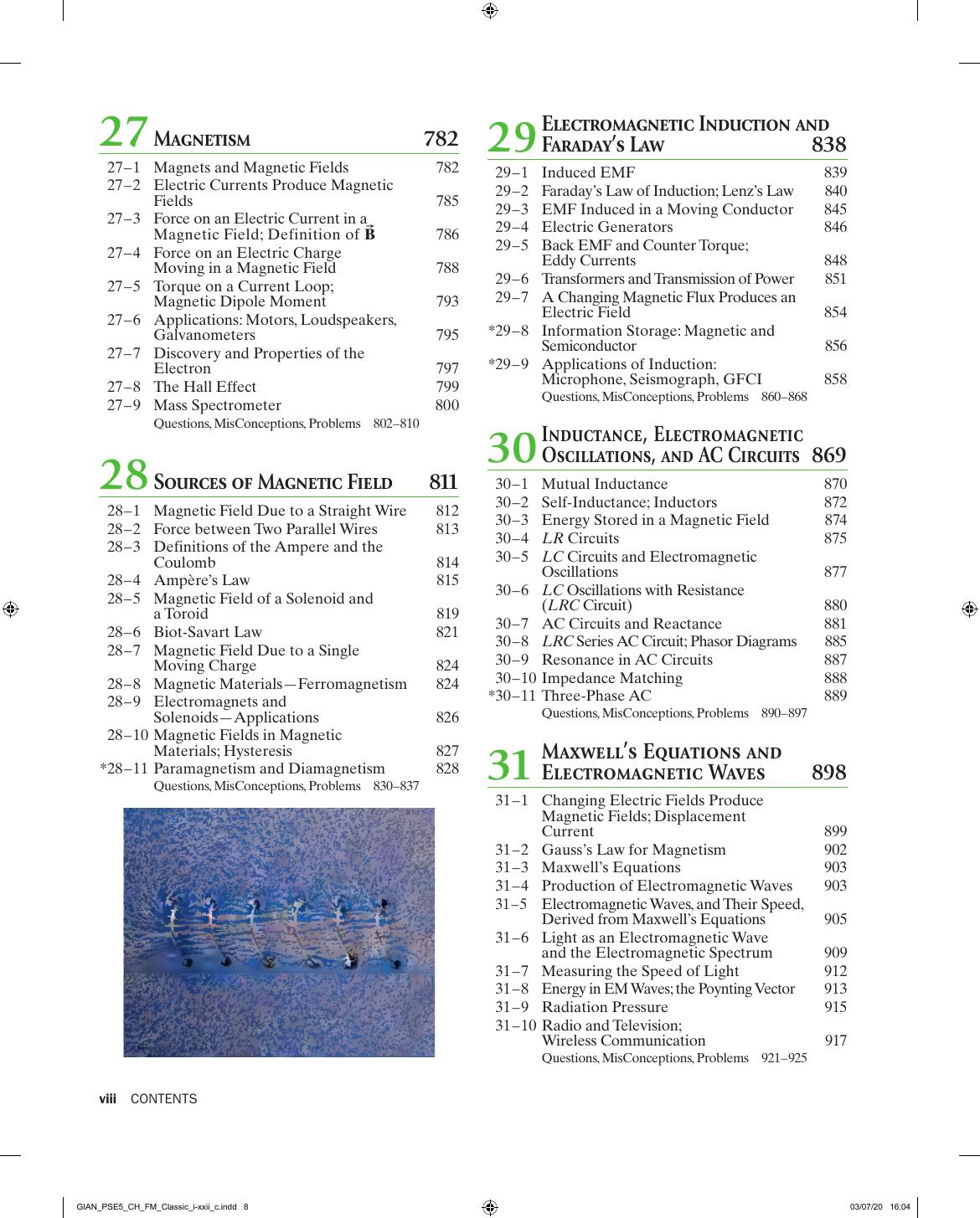 Preview page 9 of Physics for Scientists & Engineers 5th Edition By Douglas Giancoli