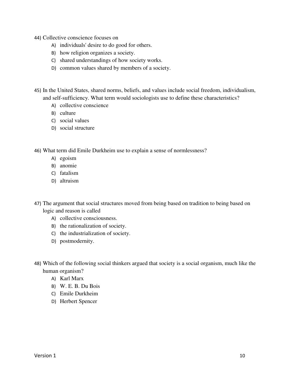 Preview page 10 of TEST BANK Experience Sociology 5th Edition By David Croteau