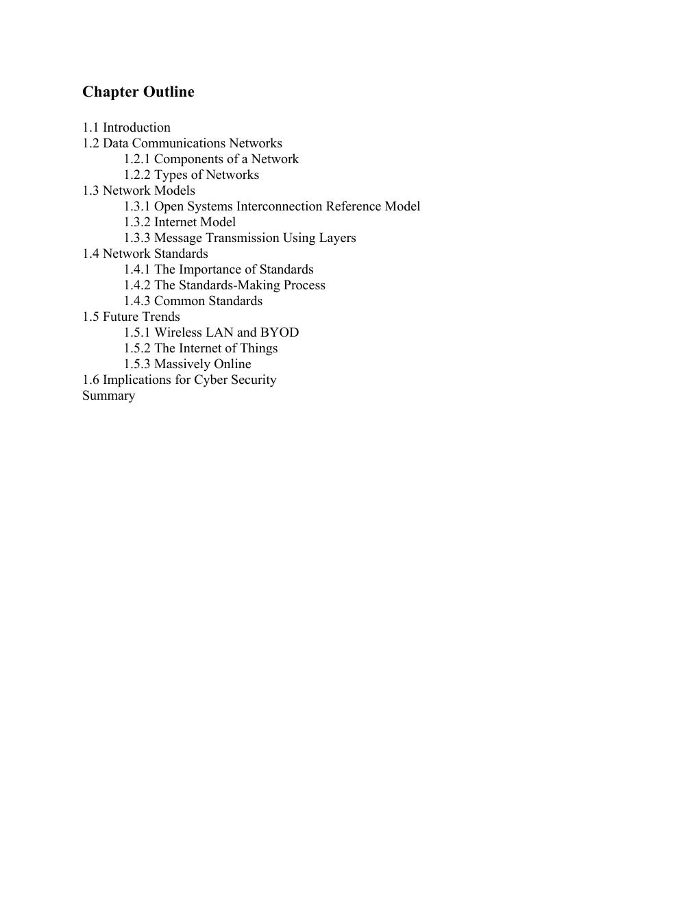 Preview page 4 of Solution Manual For Business Data Communications  and Networking  14th Edition by Jerry FitzGerald All Chapters 1- 12
