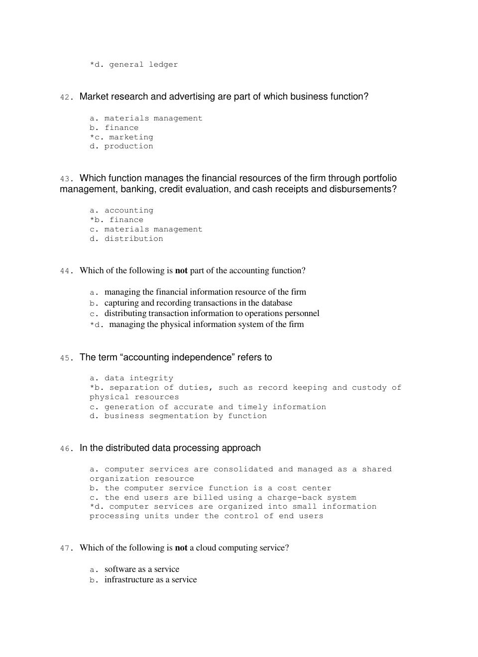 Preview page 7 of Test Bank For Accounting Information Systems 10th Edition By James A. Hall