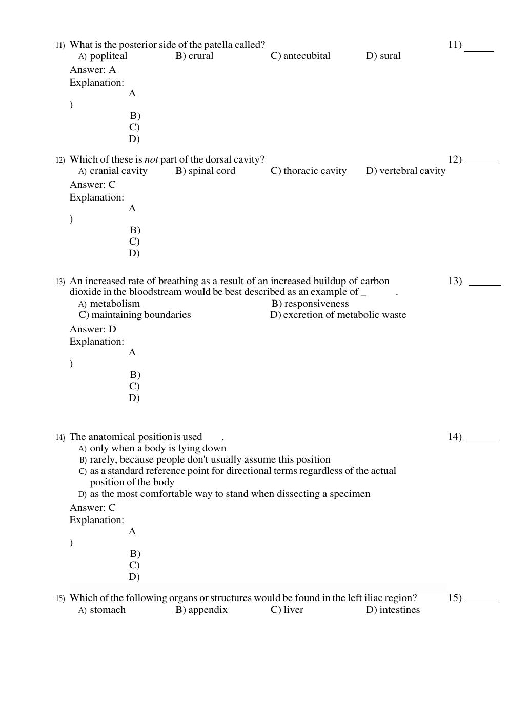 Preview page 6 of Clinically Oriented Anatomy 8th Edition Moore Test Bank