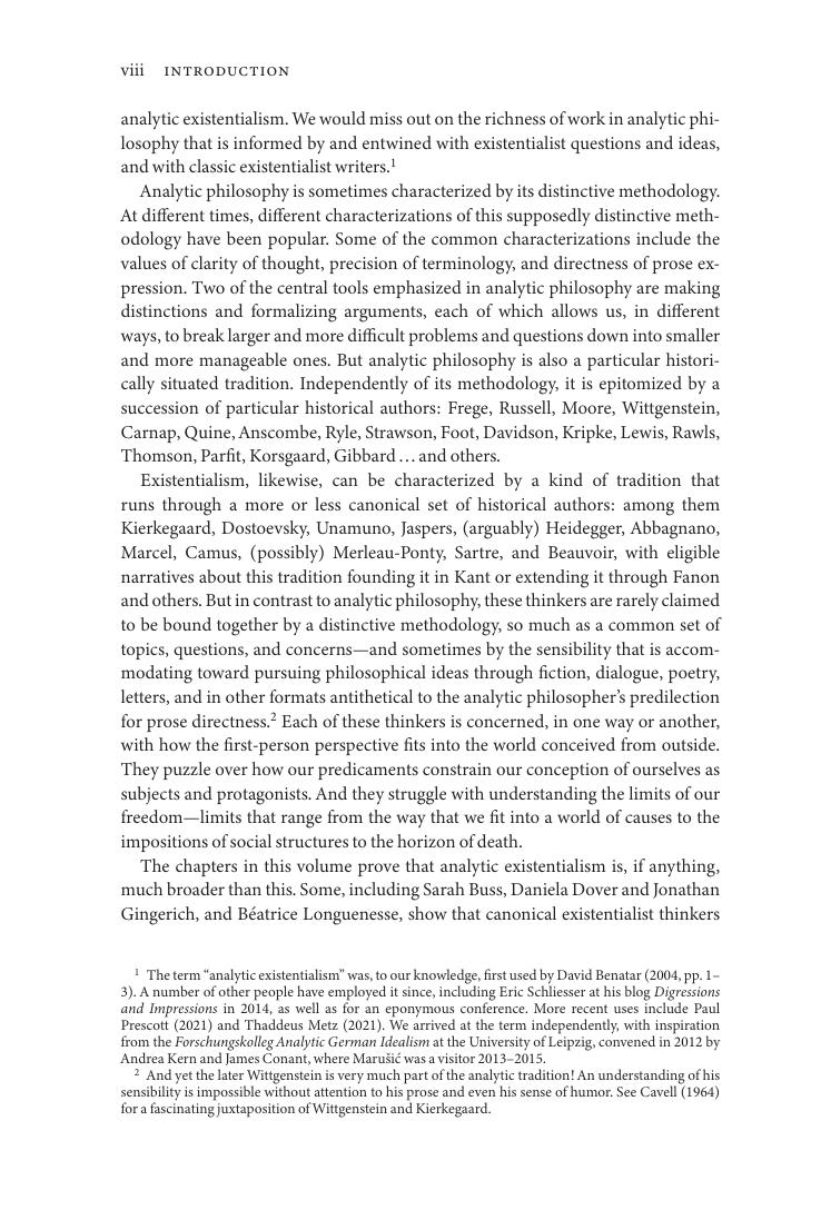 Preview page 9 of Analytic Existentialism 1st Edition By Berislav Marušić, Mark Schroeder