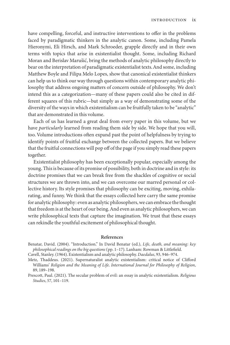 Preview page 10 of Analytic Existentialism 1st Edition By Berislav Marušić, Mark Schroeder