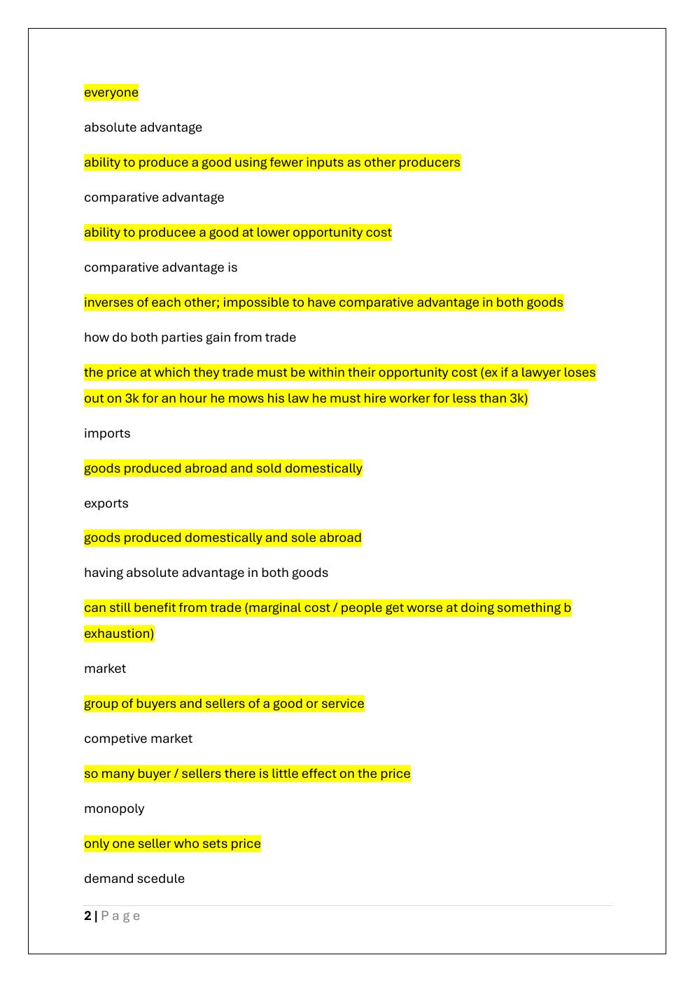 Preview page 2 of ECN 211 ASU EXAM 1