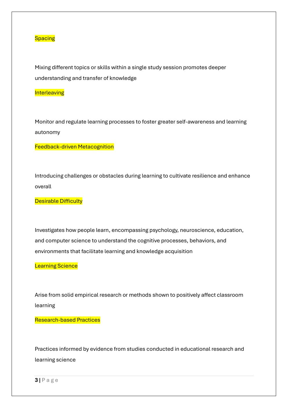 Preview page 3 of D664 LEARNERS AND LEARNING SCIENCE  PRACTICE ON NEUROSCIENCE KEY  CONCEPT EXAM