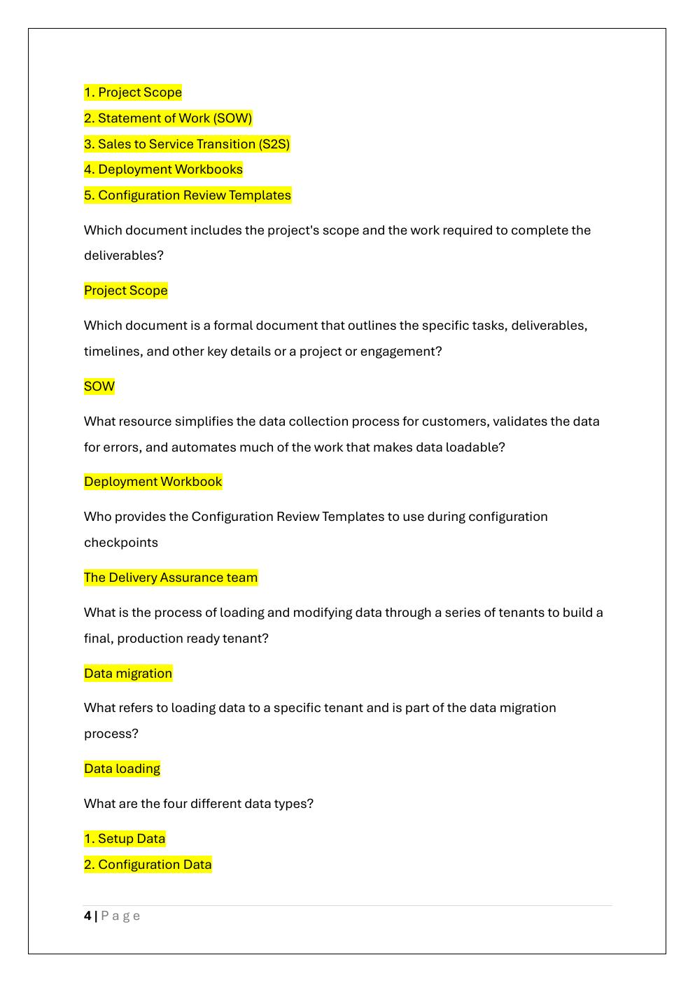 Preview page 4 of WORKDAY DATA MANAGEMENT (HCM) AND  DATA LOADING