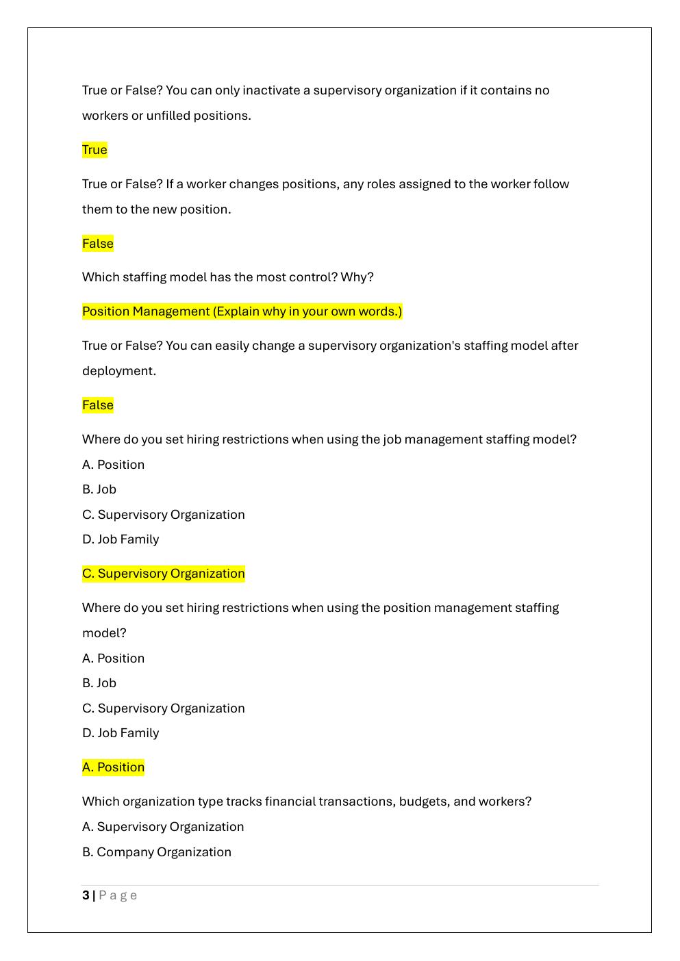 Preview page 3 of WORKDAY PRO HCM PRACTICE EXAM