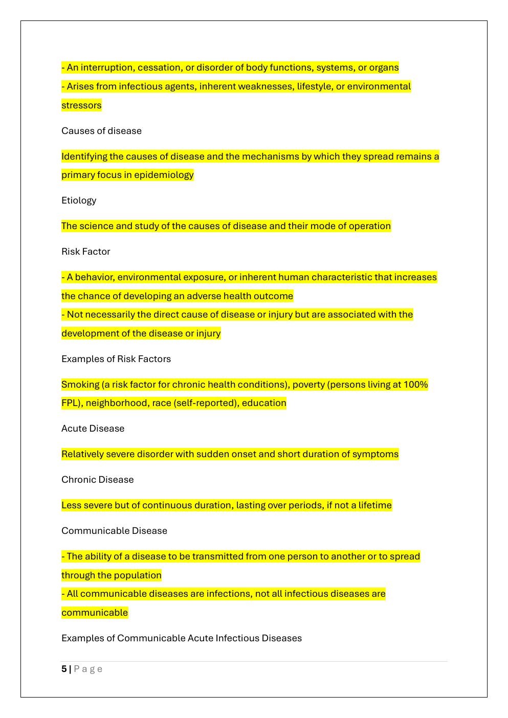 Preview page 5 of NSG-522 FINAL EXAM COMPREHENSIVE  STUDY GUIDE