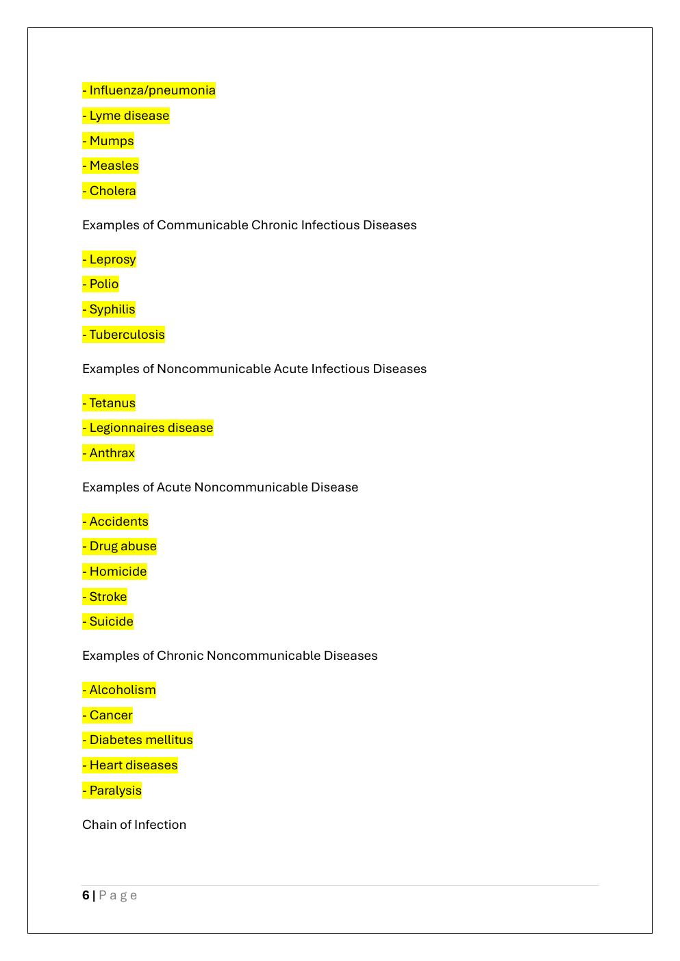 Preview page 6 of NSG-522 FINAL EXAM COMPREHENSIVE  STUDY GUIDE