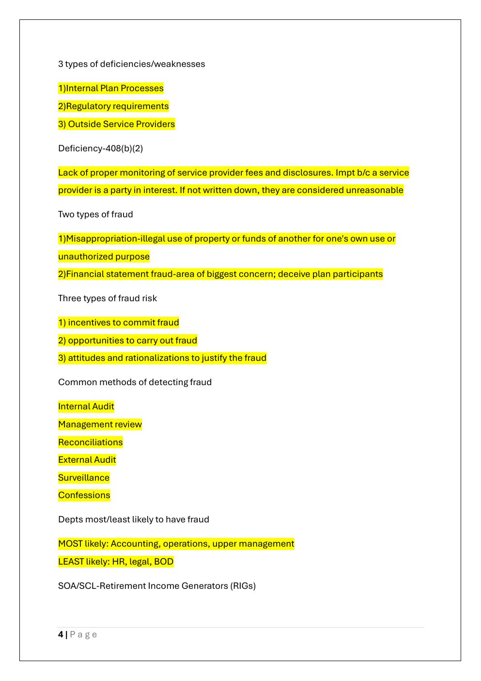 Preview page 4 of CEBS: GBA/RPA 3 (NEW CURRICULUM) EXAM  PREP
