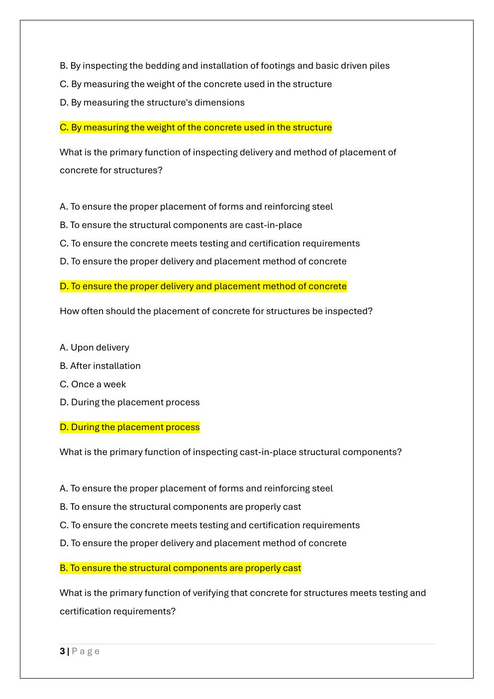 Preview page 3 of NICET LEVEL 2 EXAM PREP AND PRACTICE  EXAM