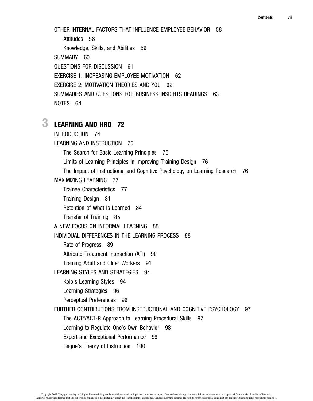 Preview page 9 of Human Resource Development 7th Edition by Jon Werner
