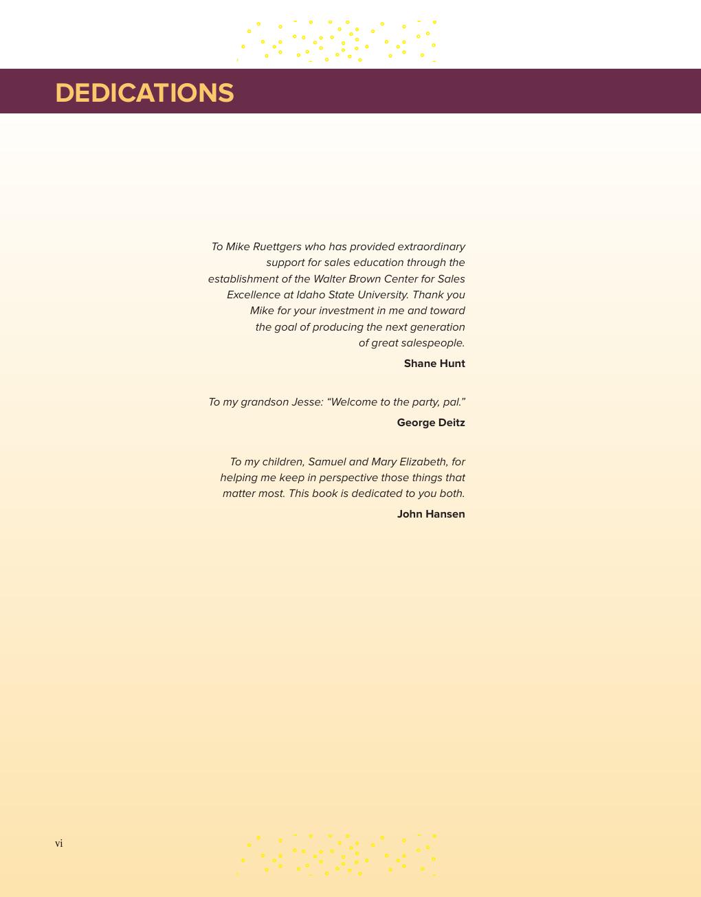 Preview page 7 of ISE Professional Selling 2024 Release By George Deitz