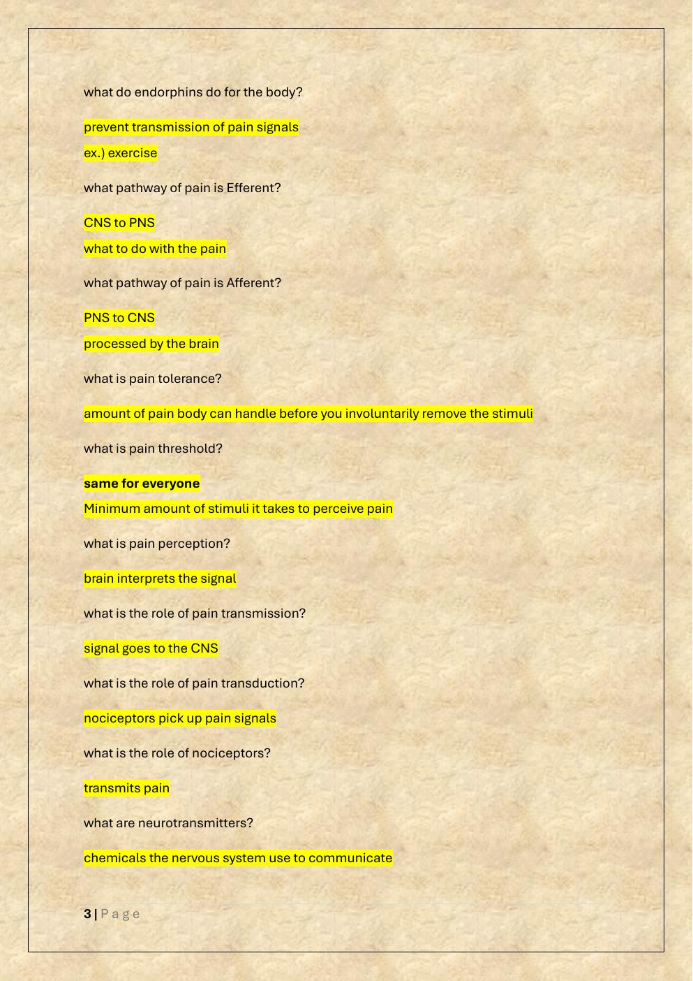 Preview page 3 of NR283: PATHOPHYSIOLOGY FINAL STUDY  GUIDE EXAM