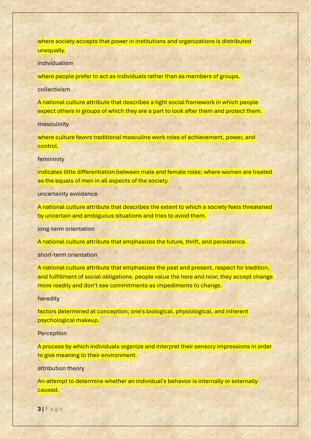 Preview page 3 of WGU C715 ORGANIZATIONAL BEHAVIOR  EXAM