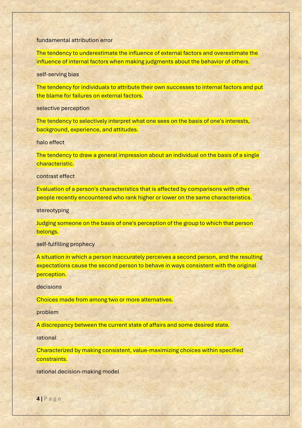 Preview page 4 of WGU C715 ORGANIZATIONAL BEHAVIOR  EXAM