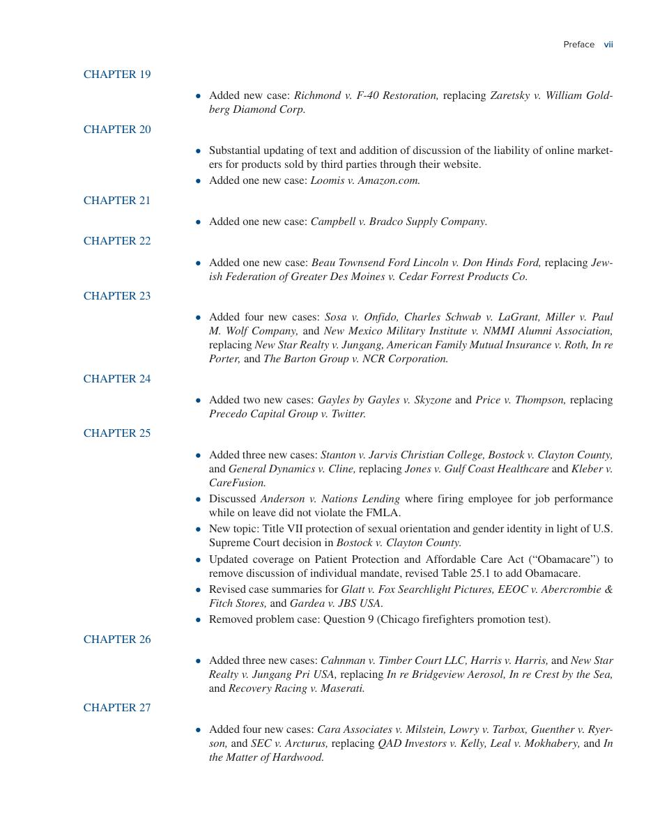 Preview page 8 of Law for Business 15th Edition James Barnes, Tim Lemper, Eric Richards