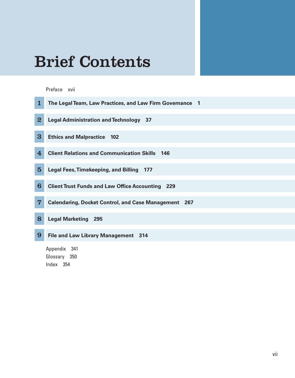 Preview page 8 of Law Practice Management 5th Editions by Cynthia Traina Donnes