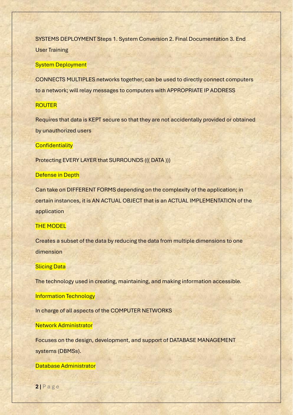 Preview page 2 of WGU C182 OBJECTIVE ASSESSMENT