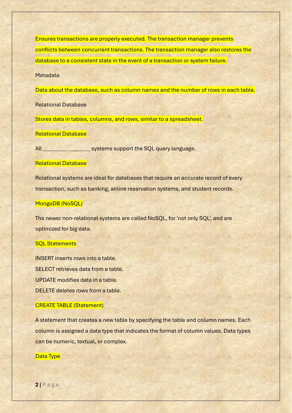 Preview page 2 of WGU-D426 OBJECTIVE ASSESSMENT