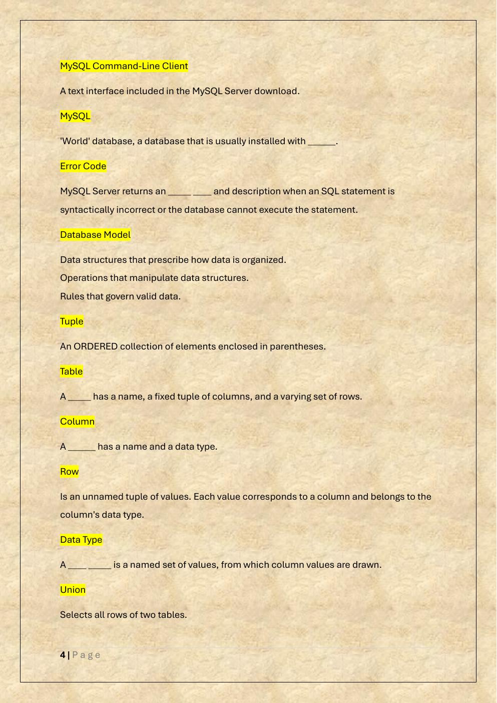 Preview page 4 of WGU-D426 OBJECTIVE ASSESSMENT