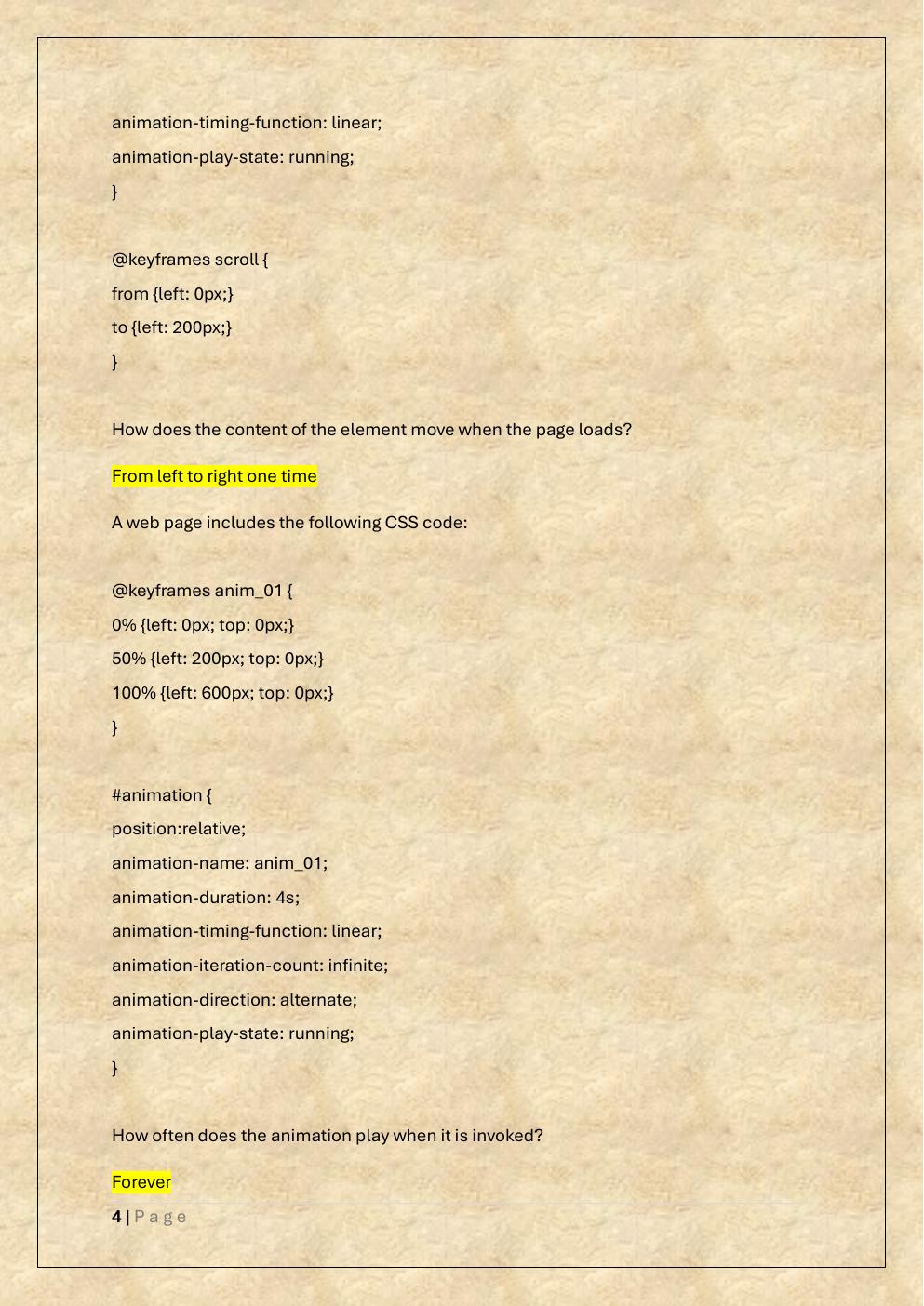 Preview page 4 of WGU C777 OBJECTIVE ASSESSMENT