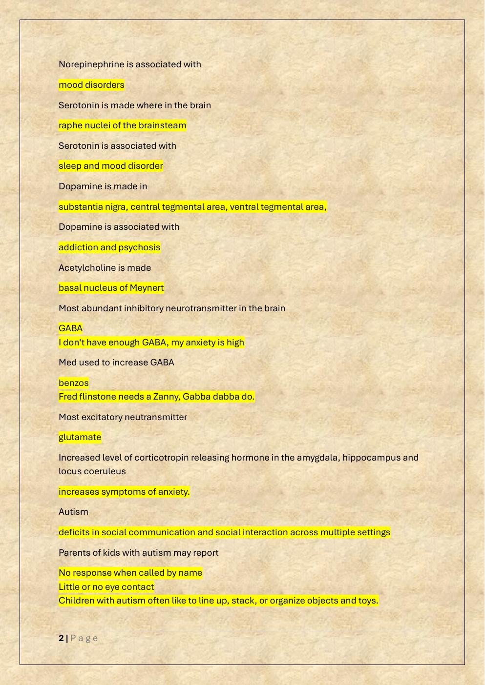 Preview page 2 of GEORGETTE REVIEW PMHNP EXAM