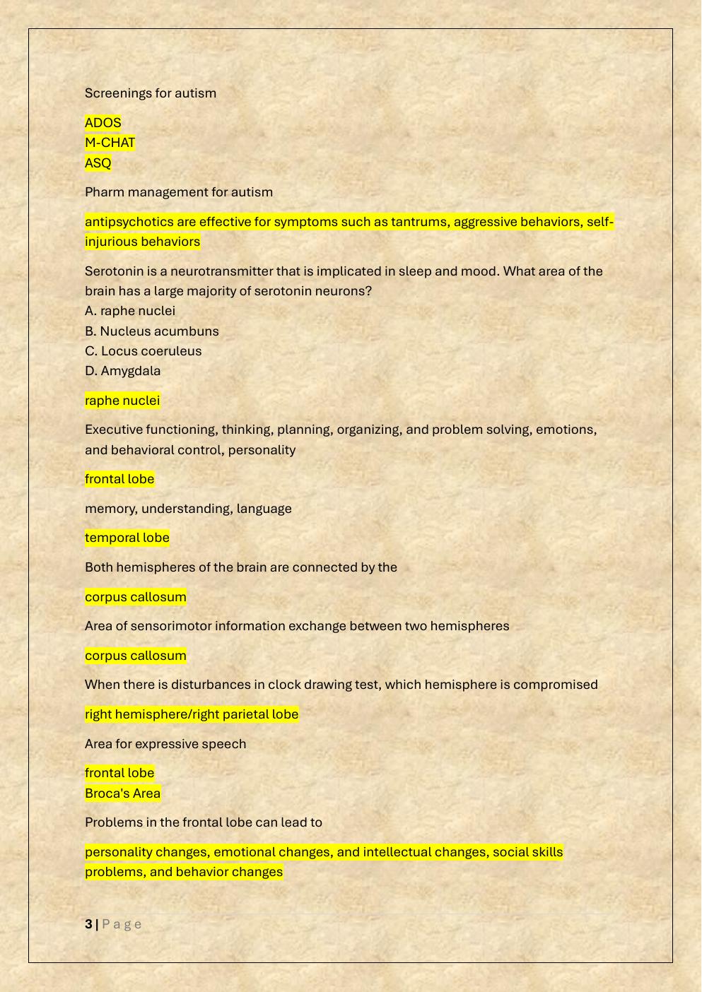 Preview page 3 of GEORGETTE REVIEW PMHNP EXAM
