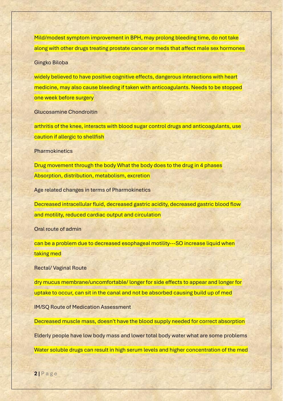 Preview page 2 of ANGP (AANP) PHARAMACOLOGY EXAM