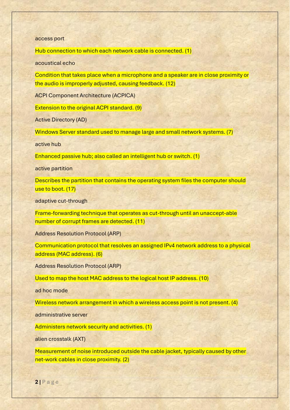 Preview page 2 of WGU D413-TELECOMMUNICATIONS  &WIRELESS COMMUNICATIONS OBJECTIVE  ASSESSMENT |V1 AND V2 EXAM