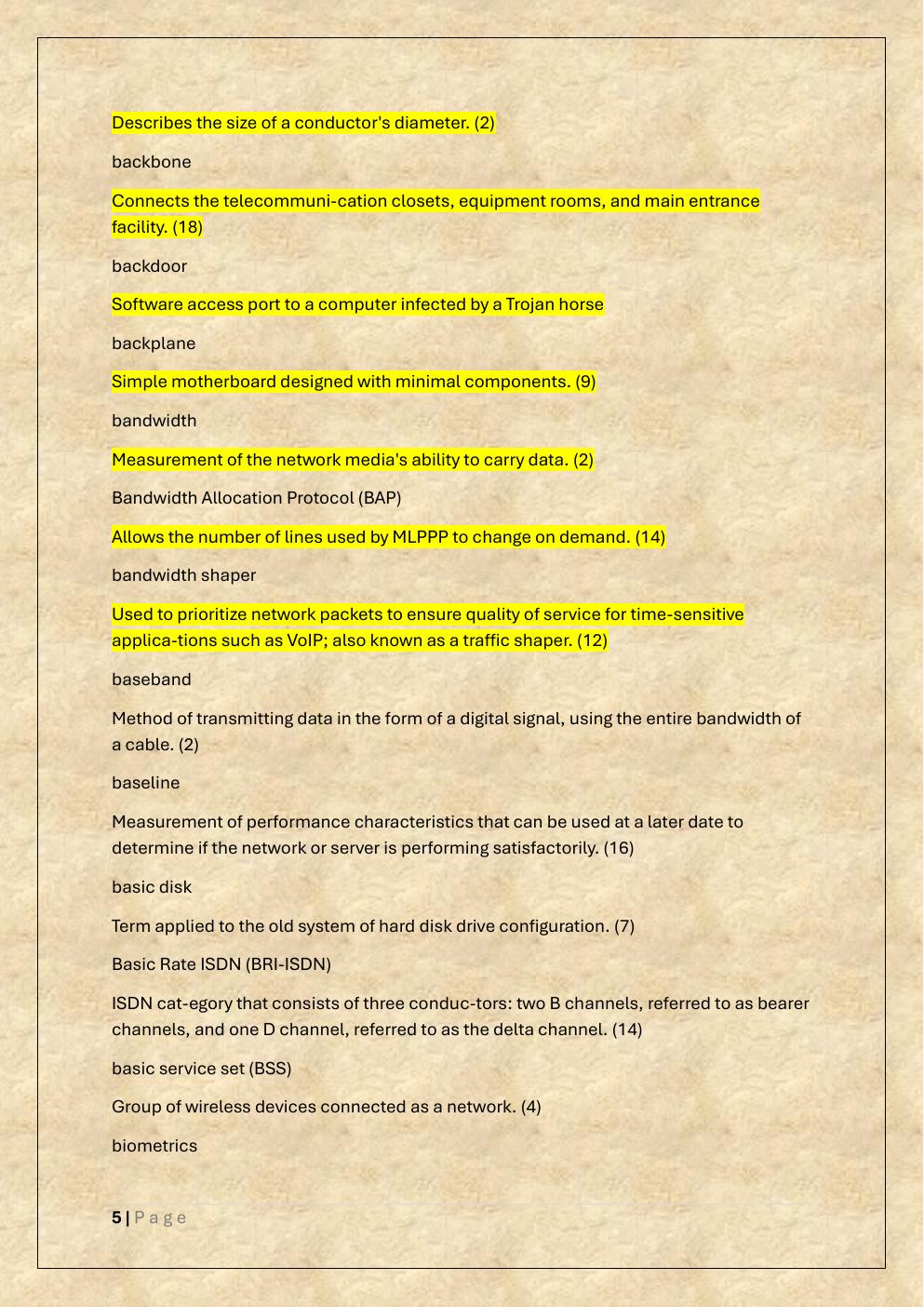 Preview page 5 of WGU D413-TELECOMMUNICATIONS  &WIRELESS COMMUNICATIONS OBJECTIVE  ASSESSMENT |V1 AND V2 EXAM