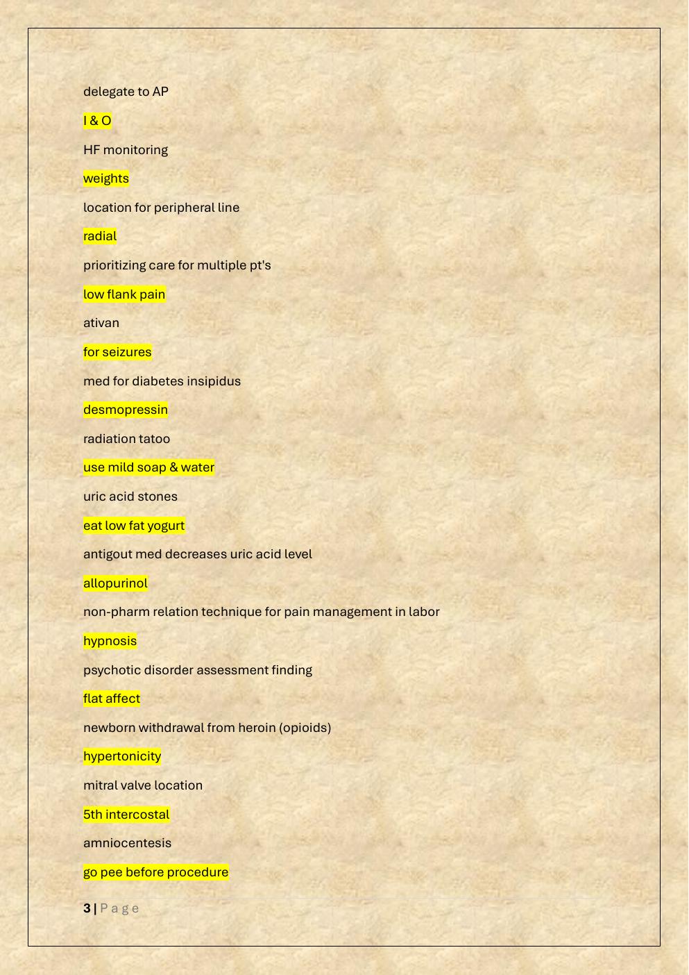 Preview page 3 of ATI RN COMPREHENSIVE EXIT |NURSING  REVIEW|EXAM
